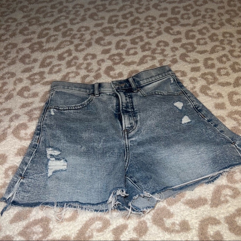 Express High Rise Mom Shorts - Picture 4 of 10